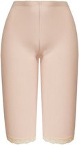 Fine Woman dames driekwart legging - Kant - L - beige