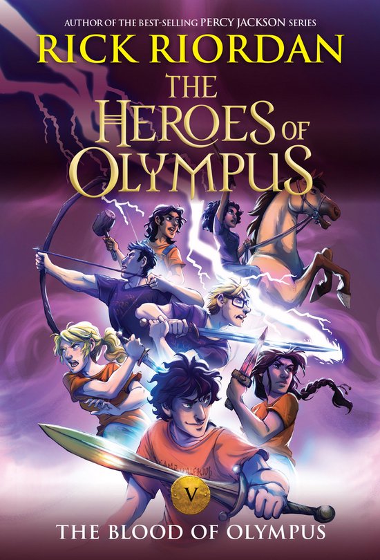 The Blood of Olympus 5 The Heroes of Olympus, 5 - cover
