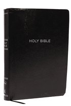 NKJV, Reference Bible, Super Giant Print, Leather-Look, Black, Red Letter, Comfort Print