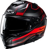 HJC I71 Iorix Black Red XXL - Maat 2XL - Helm