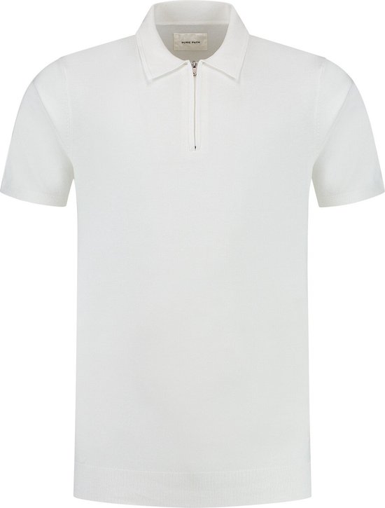 Regular fit Knitwear Polo Off White (24010804 - 45)