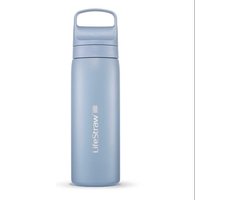 Lifestraw Go 2.0 - Roestvrijstalen fles met filter - 500ml - Icelandic Blue