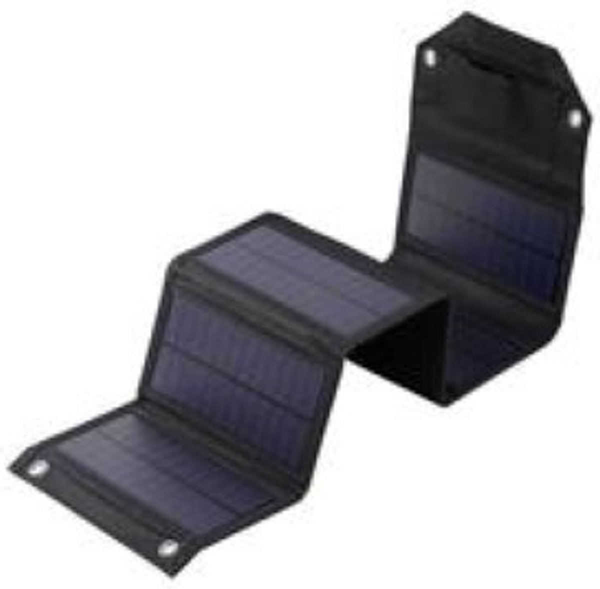 solar world -Opvouwbaar Zonnepaneel – Draagbaar Zonnepaneel – 12 W – 1 USB poort – Geschikt voor mobiele telefoons/camera's/laptops - slechts 0.4 kg - Spatwaterdicht