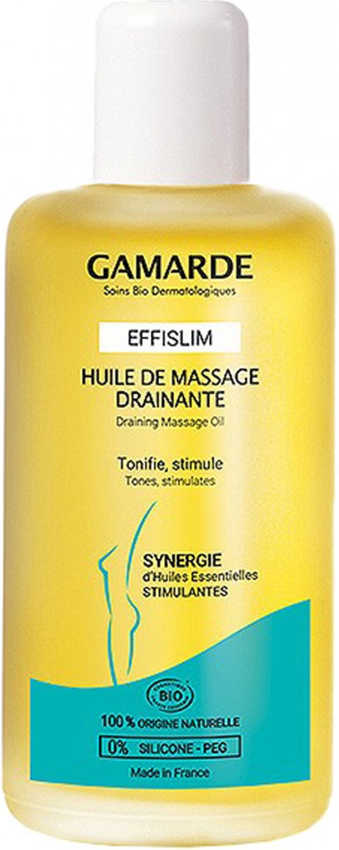 Gamarde Effislim Organic Draining Massageolie 200 ml