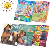 Doeboek voordeelbundel - 5 doeboeken voor meiden vanaf 6 jaar - Barbie - LEGO - Winx - Spirit - Spelletjesboeken - Activiteitenboeken