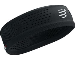 Compressport | Thin Headband On/Off 2.0 | Unisex Hoofdband | Black/White | -