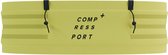 Compressport | Free Belt Pro | Running Belt | Green Sheen/Black | M/L -