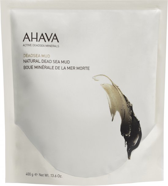 AHAVA Dode Zee Lichaamsmodder - Verzacht Ongemak en Verheldert Huid | Zuivert en Verzacht | Natuurlijke Mineralen voor Gezonde Huid | Huidverzorging voor mannen & vrouwen - 400ml