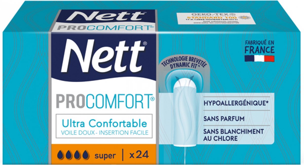 Goedkoopste Nett ProComfort 24 Super Tampons
