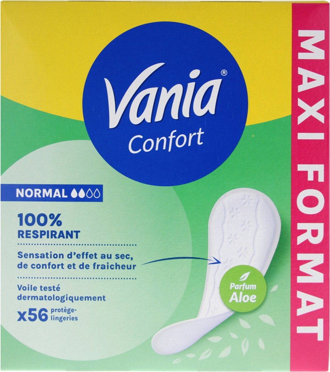 Goedkoopste Vania Kotydia Confort Normaal Aloë Vera 56 Lingerie Inleggers