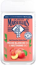 Le Petit Marseillais Extra Milde Douchegel Witte Perzik en Biologische Nectarine 250 ml