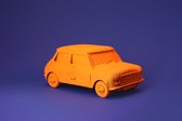 CARTONIC- Mini Cooper- 3D Puzzel-Speelgoed- Puzzel-DIY- Creatief- Karton- Kinderen en volwassen- 3D- puzzel