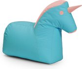 LUMALAND kinderzitzak Animal Line Unicorn - Turquoise/Pastel Roze