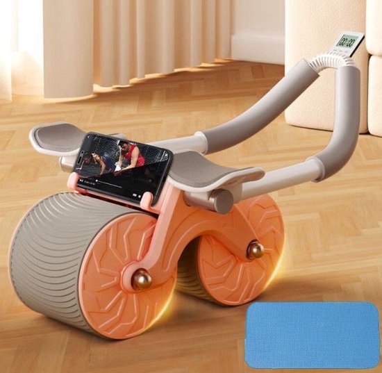 Foto: Ab roller multifunctioneel voor buikspieren ab roller wheel rebound buikspiertrainer buikspier roller sinterklaas sint sinterklaas cadeautjes kerst