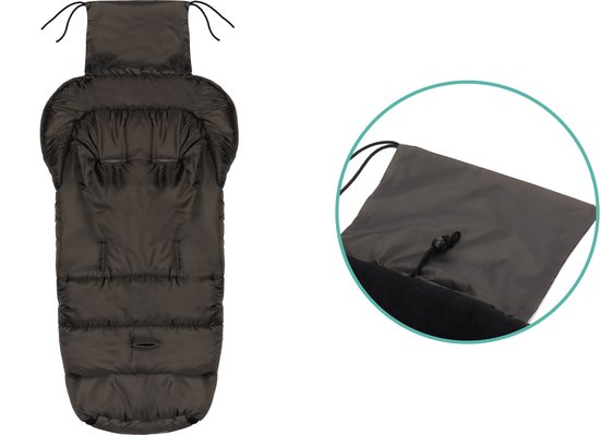 Voetenzak voor autostoel en kinderwagen - 2 in 1 - Winter voetenzak - Eco - Fillikid van Merkloos — afbeelding 3