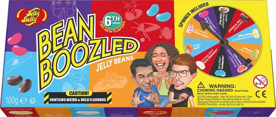 Bean Boozled Challenge - 6e editie - Gezinsspel - Vieze snoepjes - Jelly Beans - Snoepspel - Snoep