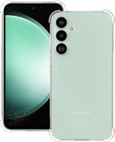 Samsung A34 Hoesje Transparant Shockproof - Samsung A34 5G Schokbestendig Stevig Siliconen Beschermhoesje Doorzichtig - A34 5G - Met Extra Camera Bescherming