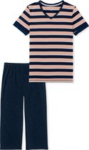 SCHIESSER Casual Essentials pyjamaset - dames pyjama 3/4 lengte multicolour - Maat: 42