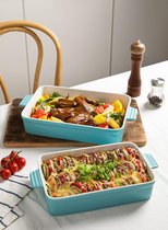 groot ovenschaal - perfect voor lasagne, tiramisu & stoofschotels - Lasagne ovenschaal groot, lichttükis