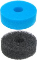Velda Filterschuim Vt Pf-6000 22 X 10 Cm Blauw/zwart 2-deli