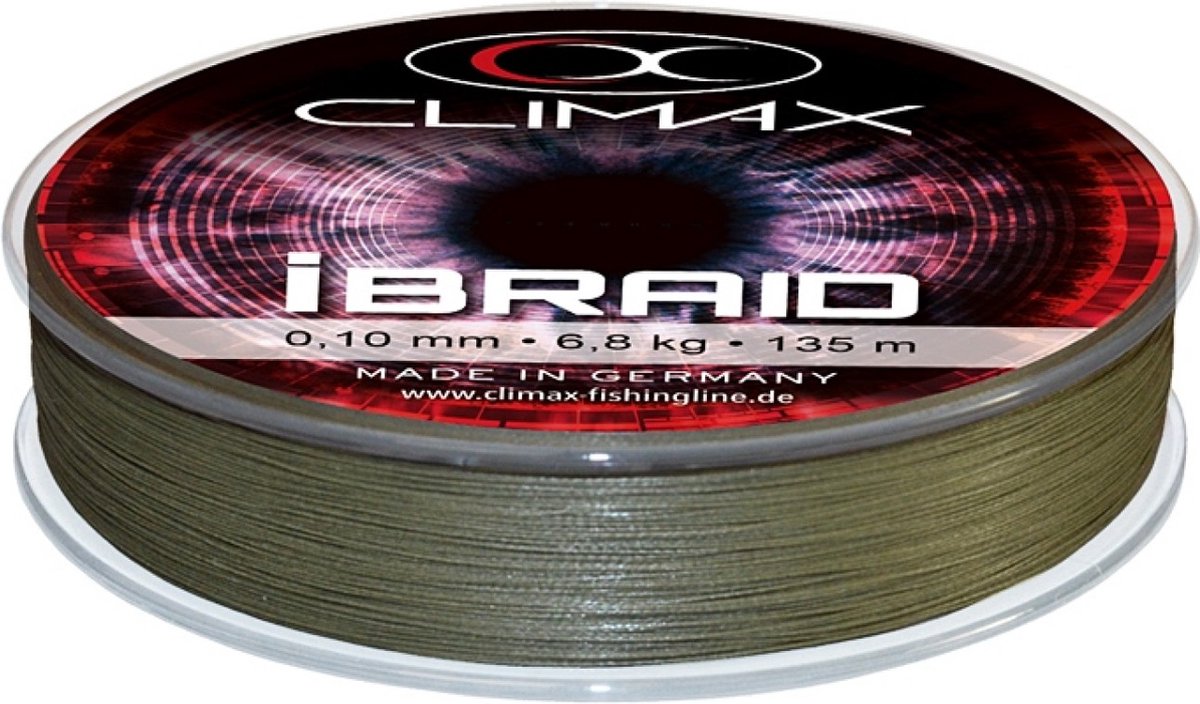 Climax Ibraid groen 0.10mm 9,2kg 275 Meter