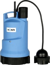 Homa vlakzuig dompelpomp - dweilpomp met sensor - voor kelders en kruipruimte wateroverlast - zuigt tot ± 1mm droog, werkt automatic