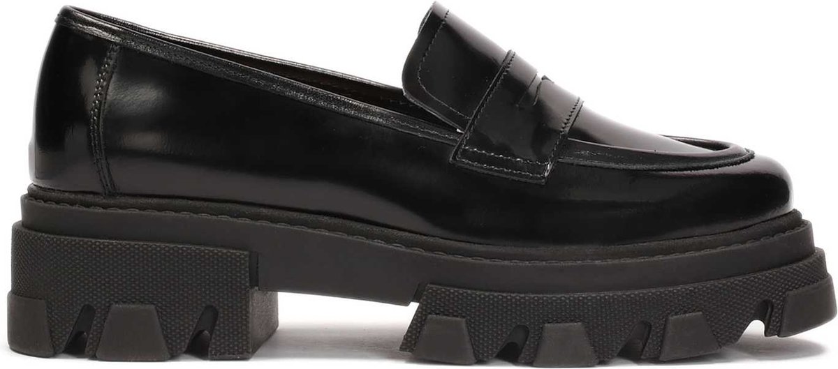 Kazar Leather loafers on a thick sole