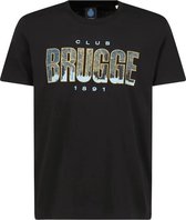 Club Brugge zwart t-shirt ‘Streets’ maat 3XL - official item -