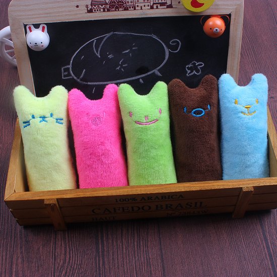 EPIN | Animal en Herbe à chat à l'herbe à chat | Jouets Chats | Cataire | Jouets pour chats | MARRON