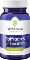 Vitakruid - Saffraan & L-Theanine - 30 vegicaps -Aminozuur