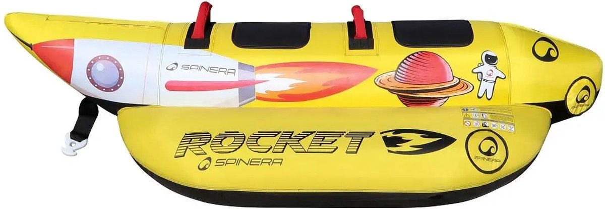 Spinera Rocket 2 Persoons Funtube- Funbanaan- Banaan