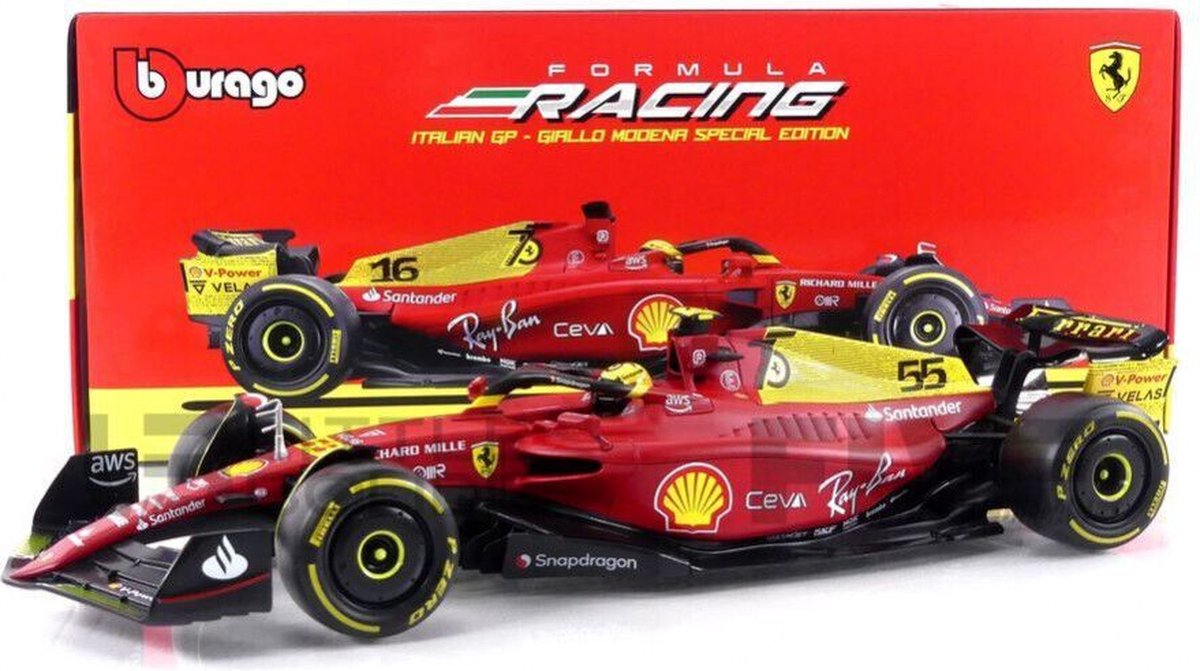Ferrari F1-75 #55 Monza GP 2022 C. Sainz Burago
