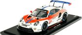 De 1:18 Diecast Modelcar van Porsche 911 991-2 RSR Porsche GT Team #912 die 2e werd van de 12H Sebring IMSA van 2020. De coureurs waren E. Bamber / L. Vanthoor en N. Jani. De fabrikant van het schaalmodel is Spark. Dit item is a