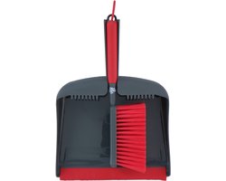 Dirt Devil Stoffer en blik - kunststof - 36 x 22 cm - rubber rand