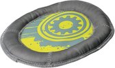 Hunter Tuff Frisbee 24 cm Geel/ Blauw/ Grijs