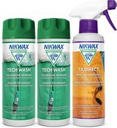 Nikwax "Voordeelpakket" - 2x Tech Wash 300ml & 1x TX.Direct Spray-on 300ml - 3-Pack