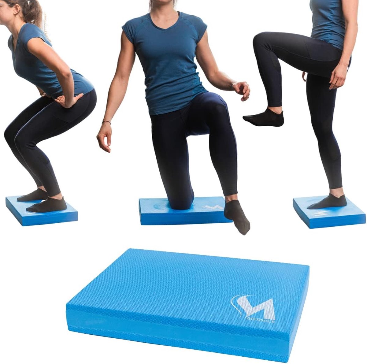 Balance Pad XL 50x40x6 Cm - Coussin D'Équilibre Pour Renforcement Musculaire