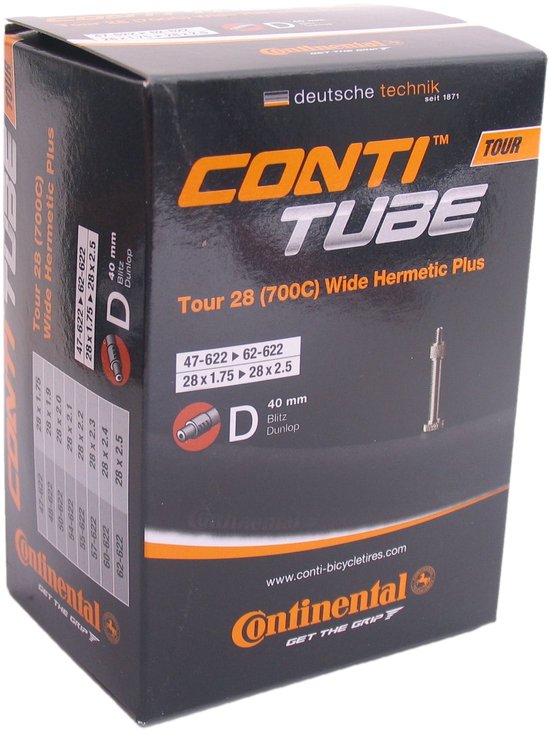 Continental Binnenband - 28 inch - Hermetic Plus - Luchtdicht - 40mm Hollands ventiel van Continental — afbeelding 5