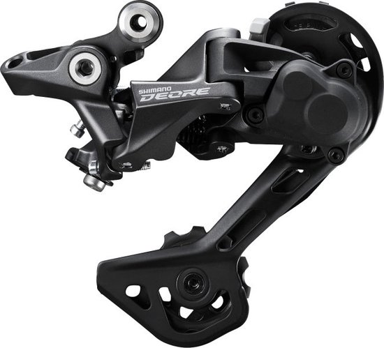 Foto: Achterderailleur 10 11 speed shimano deore m5120 sgs directe montage zwart