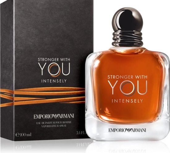 Giorgio Armani Stronger With You Intensely 100 ml - Eau de Parfum - Parfum  homme - Top... | bol