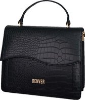 RENVER Maeve dames handtas - zwart