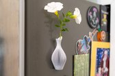 Multifunctional Magnetic Vase with Spacious Hole - A Functional and Decorative Fridge Companion