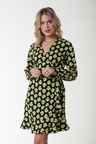 Colourful Rebel Telsi Small Flower Wrap Dress- XXL