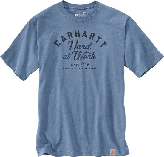 Carhartt Relaxed Fit S/S Graphic T-Shirt Skystone Heather-2XL