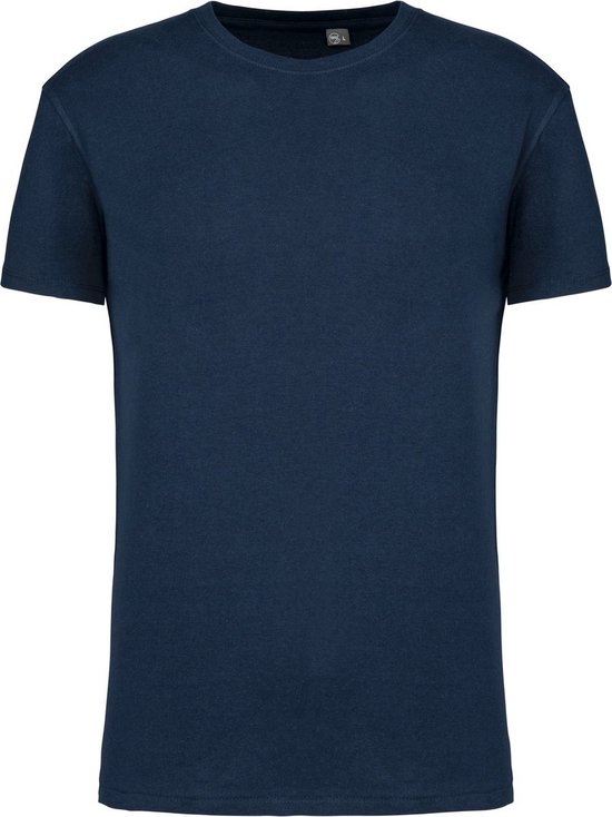 3 Pack Biologisch Premium unisex T-shirt ronde hals 'BIO190' Kariban Donkerblauw - 5XL