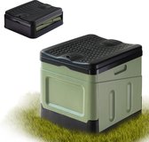 Draagbaar opvouwbaar outdoor toilet van PP-materiaal, 150 kg belastbaarheid, lichtgewicht (1,6 kg), ideaal voor auto en camping