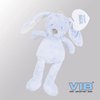 VIB® - Pluche Konijn VIB medium 35 cm - Blauw - Babykleertjes - Baby cadeau