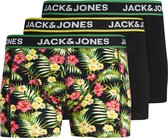 JACK&JONES JUNIOR JACPINK FLOWERS TRUNKS 3 PACK SN JNR Jongens Onderbroek - Maat 140