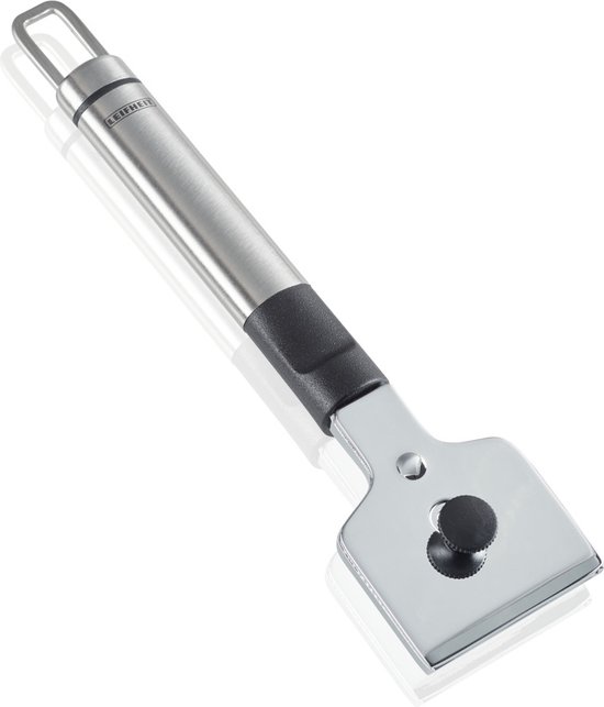 Leifheit schraper voor keramische kookplaat - rvs - zwart | bol