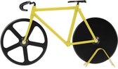 Cycle Gifts Racefiets Pizzasnijder - Racefiets - Pizza - Fiets - Pizzasnijder - Geel - Zwart